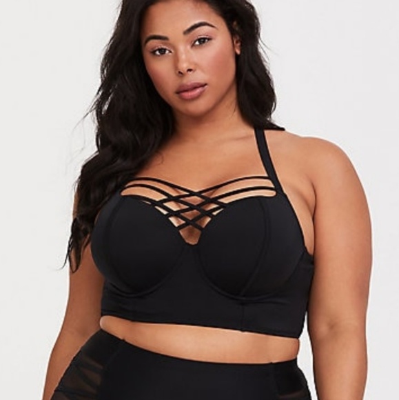 torrid Other - Torrid Strappy Bikini Top Sz 3